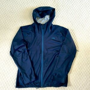 Navy blue North Face wind breaker